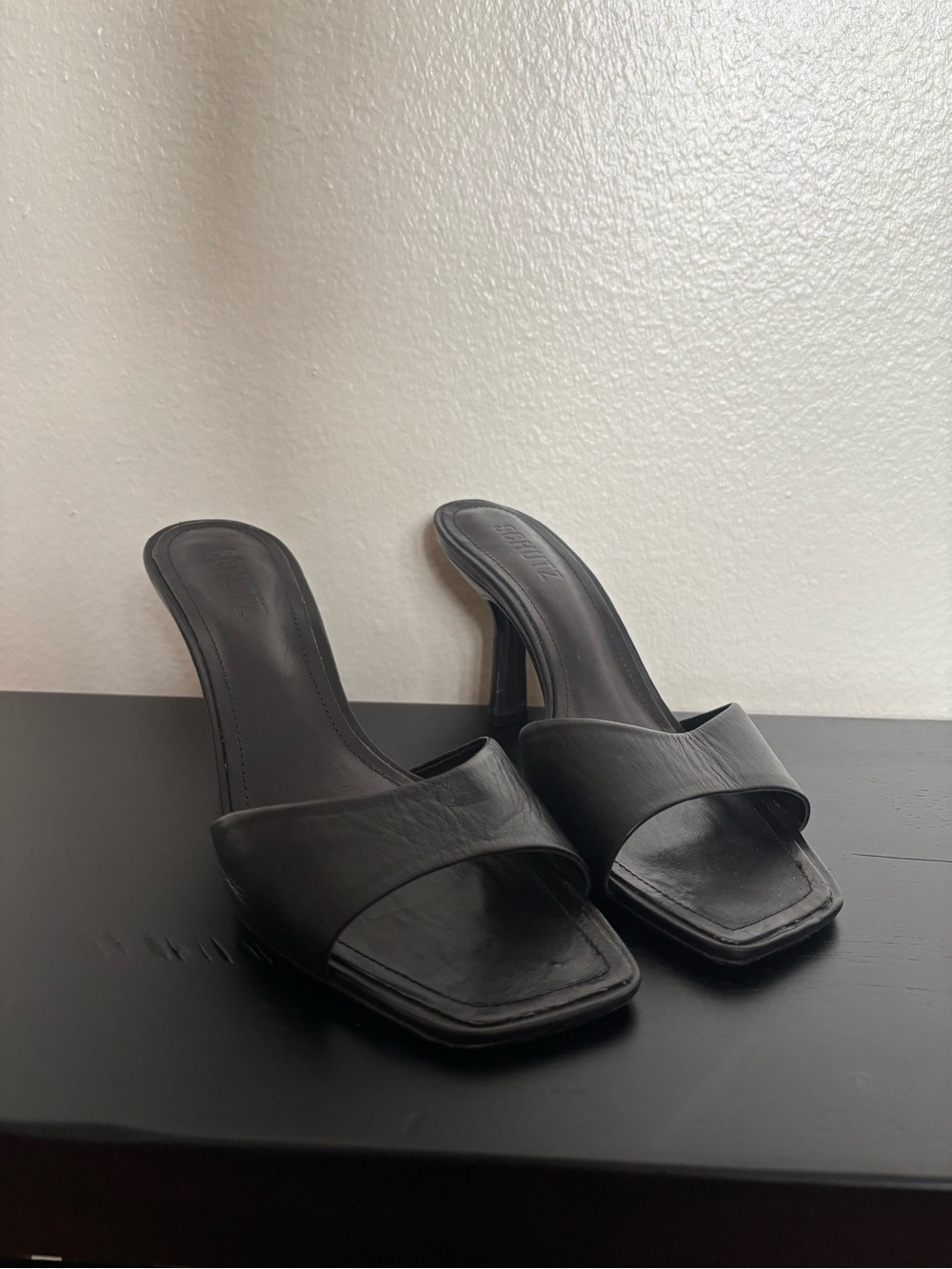 Schultz peep toe heels -size 7 never worn